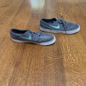 Nike SB Zoom Stefan Janoski- Gray and Mint color-size 10